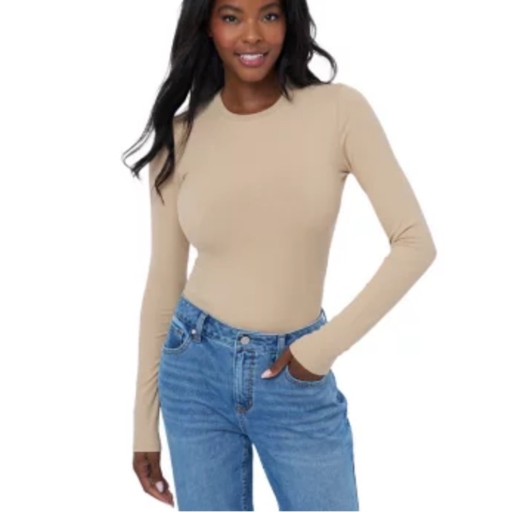 NEW Edited by Remi Bader Women's Long Sleeve Bodysuit size: XL